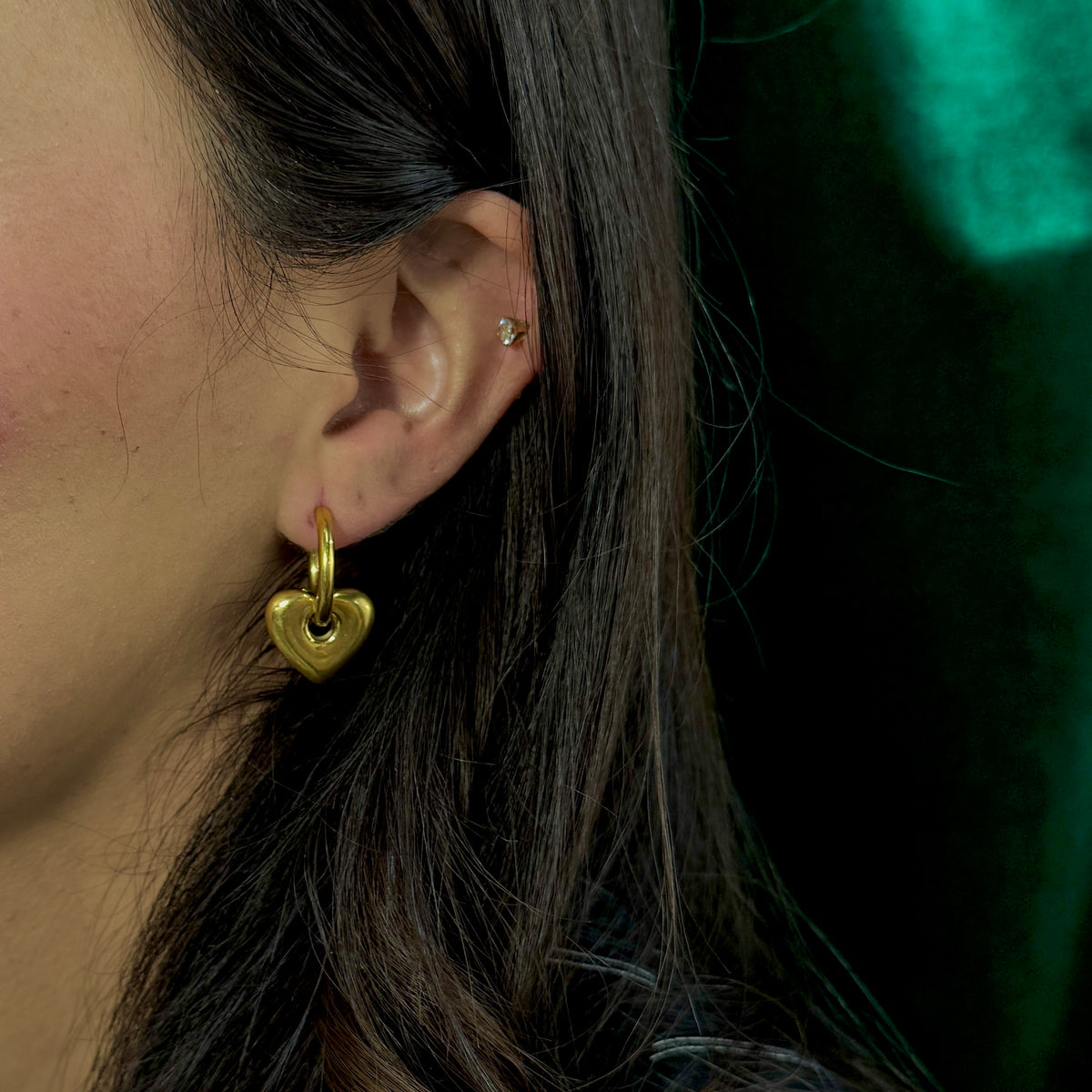 Heart Clash Aretes