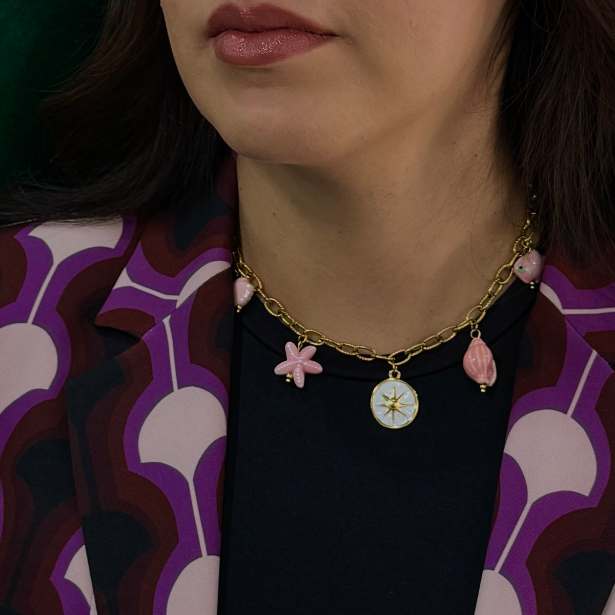 Pink Tide Collar