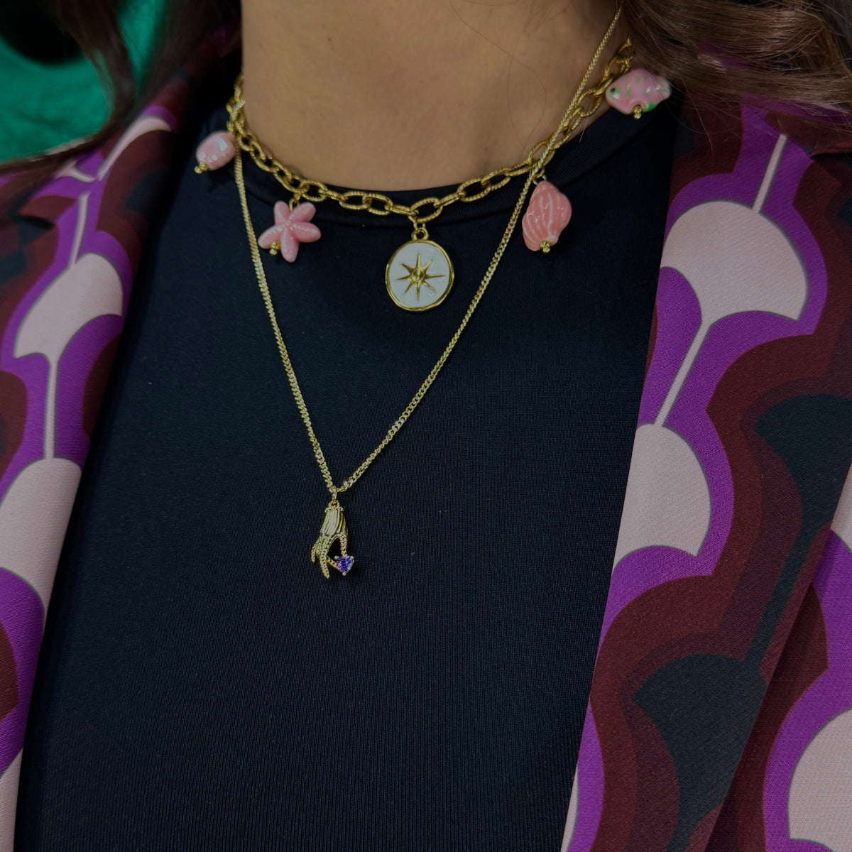Pink Tide Collar