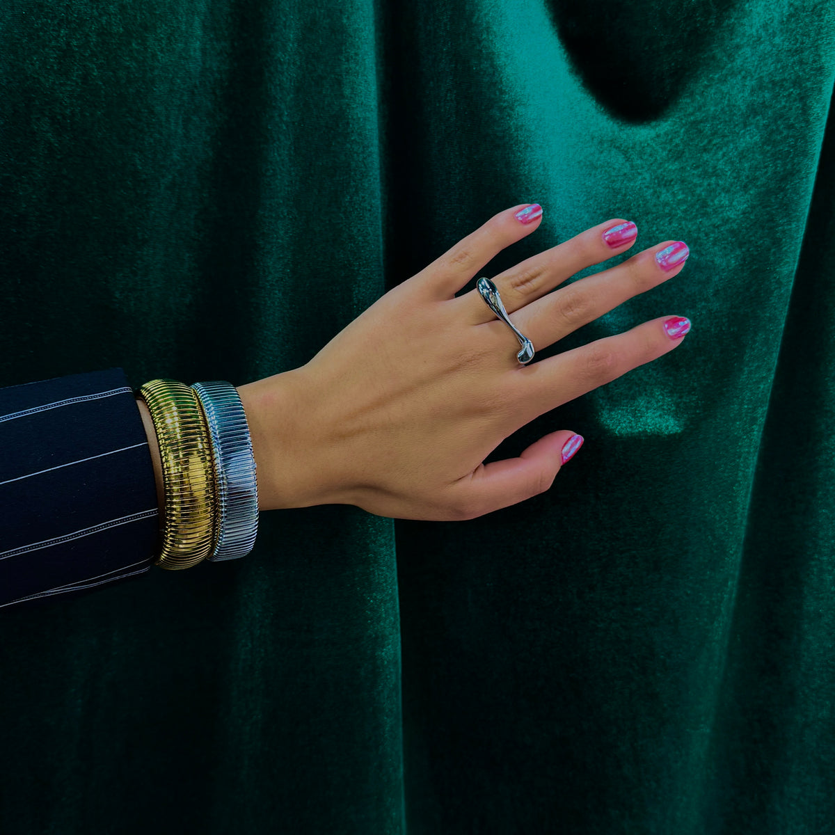 Lunar Wave Anillo