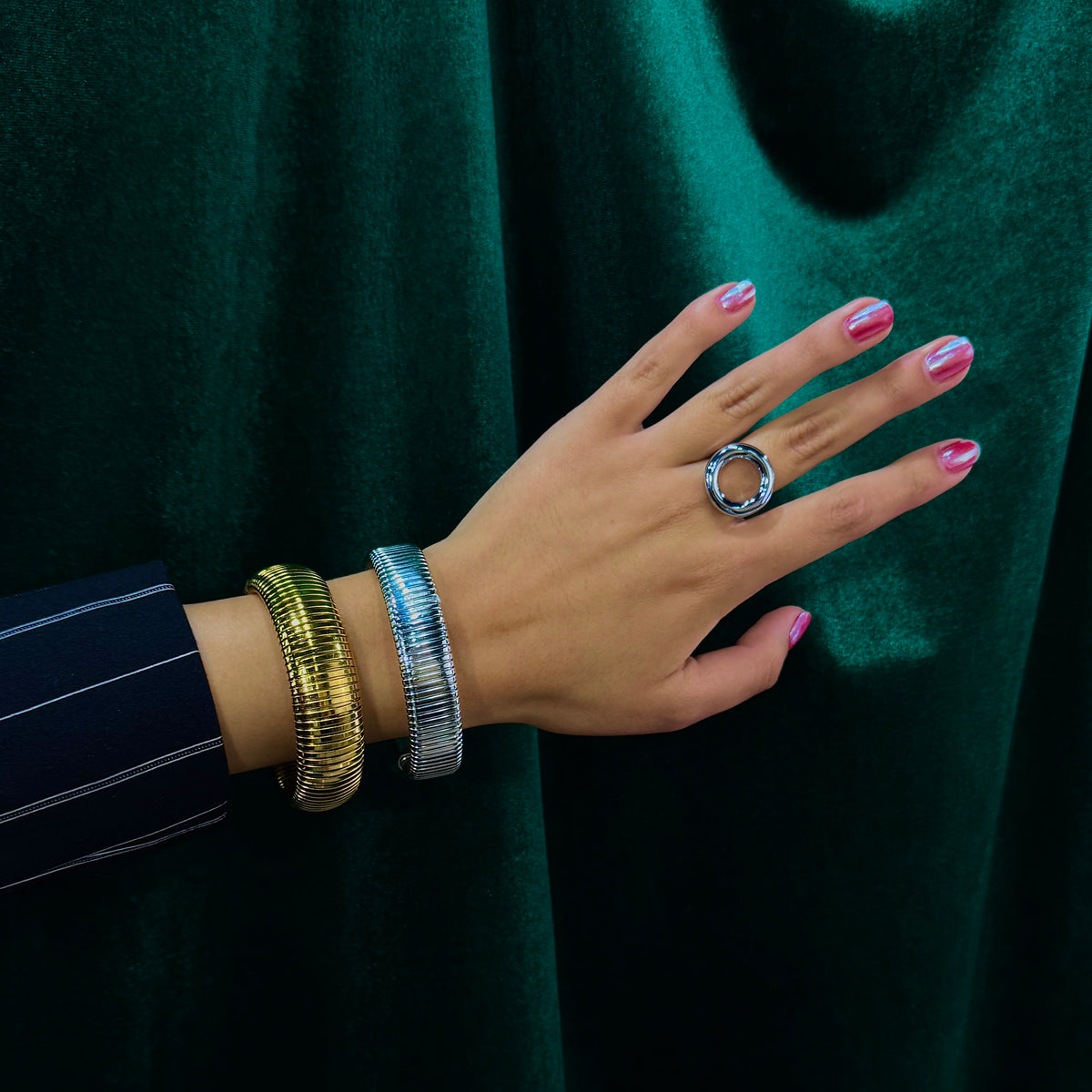 Celestial Beam Band Anillo