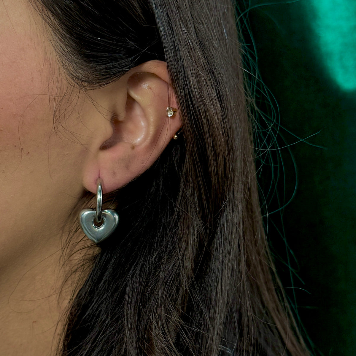 Heart Clash Aretes