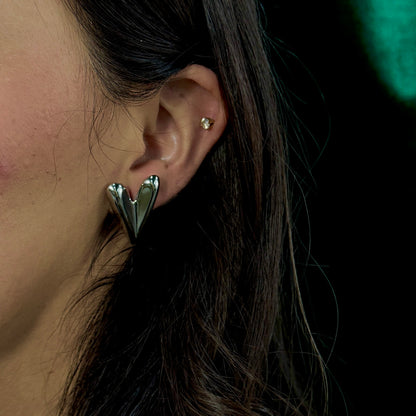 Guardian Heart Aretes