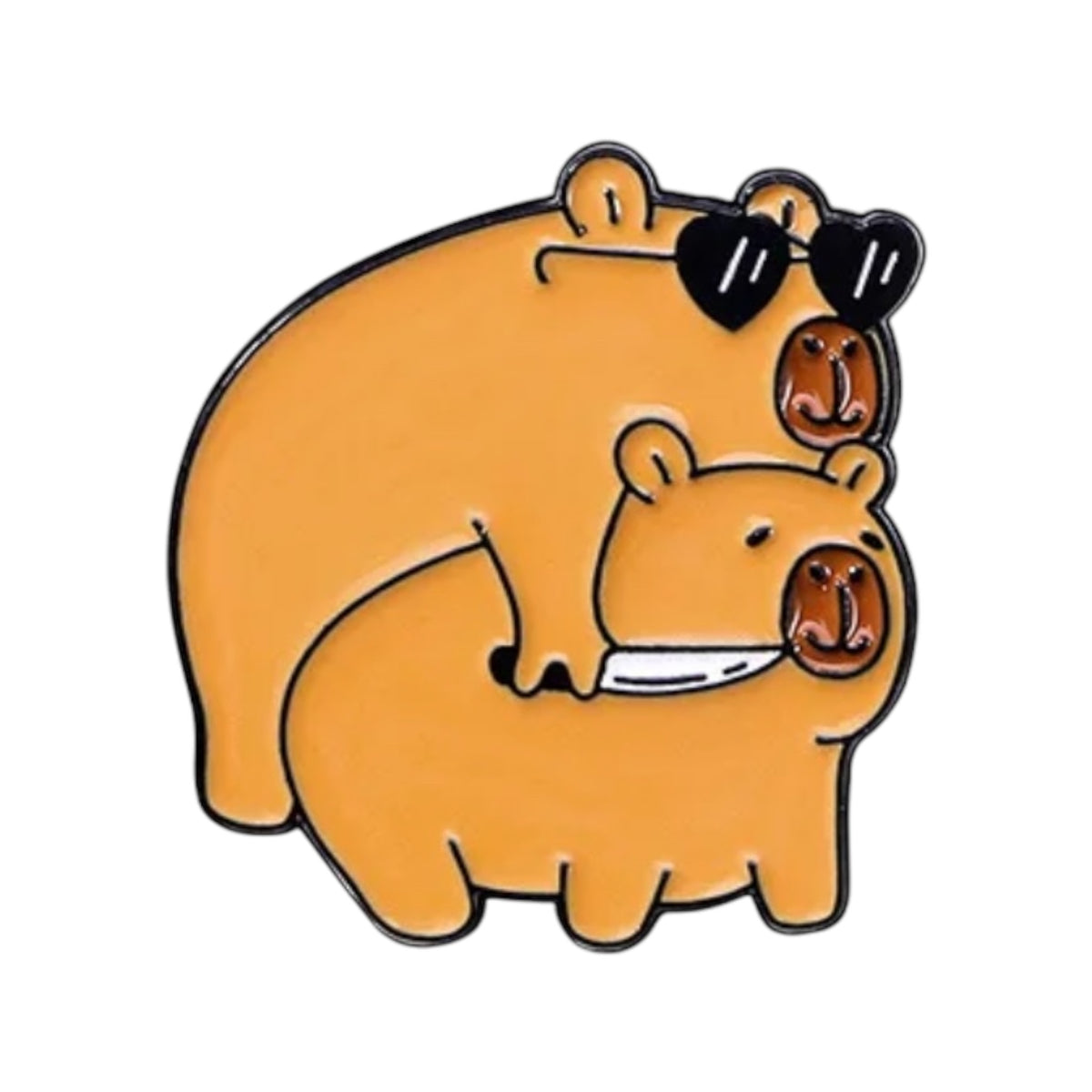 Capibara Knife Pin